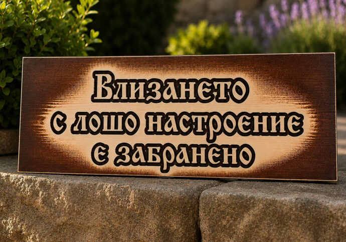 Home 2 Дървена табела с надпис по поръчка: малкият детайл, който дава име на мястото